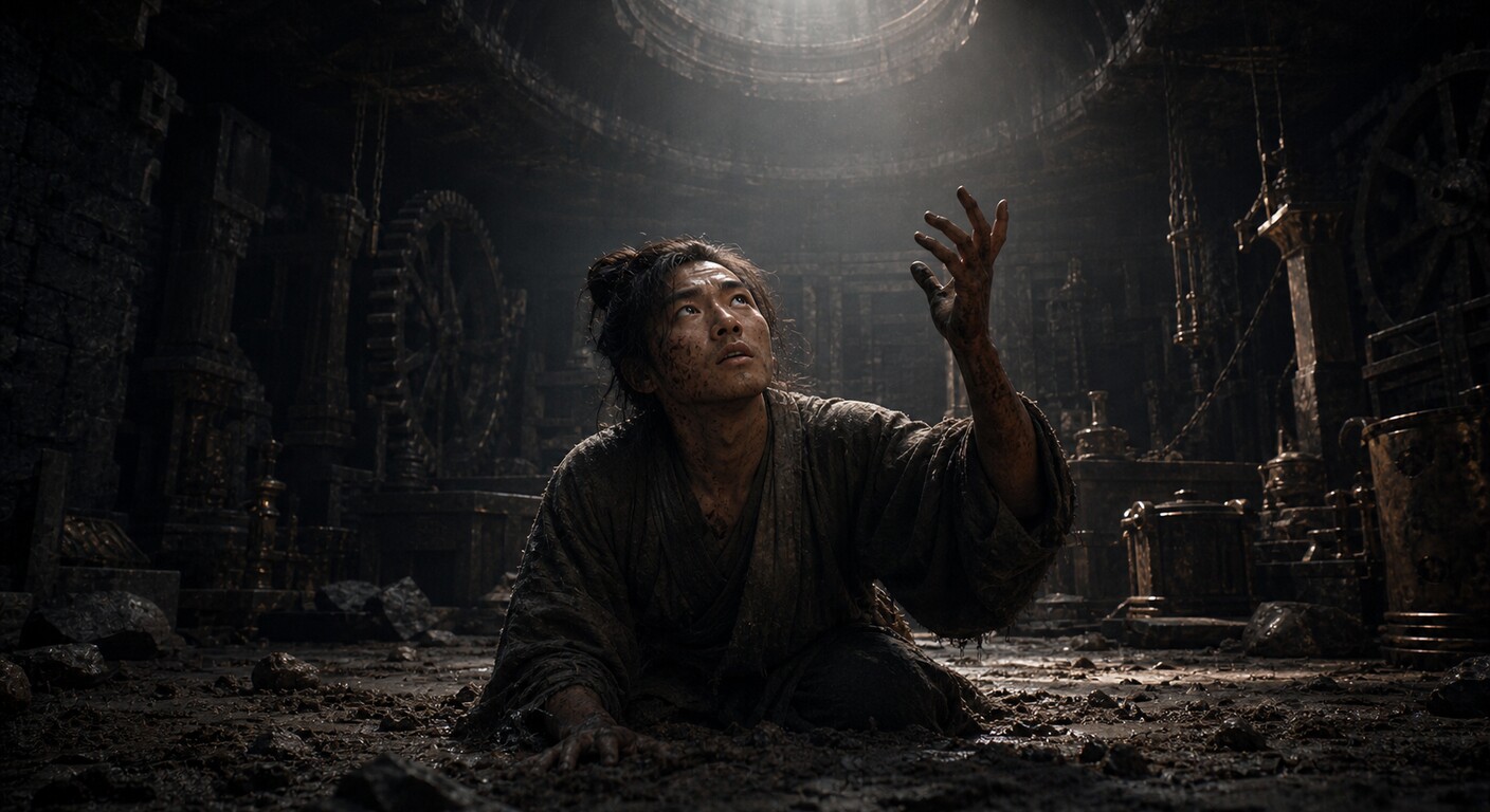第一個人從濕潤的塵土中抬眼望向天光